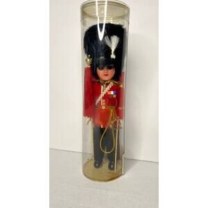 Vintage Soldier 8" Doll Collectible Beefeater Queens Guard New  Sealed Container